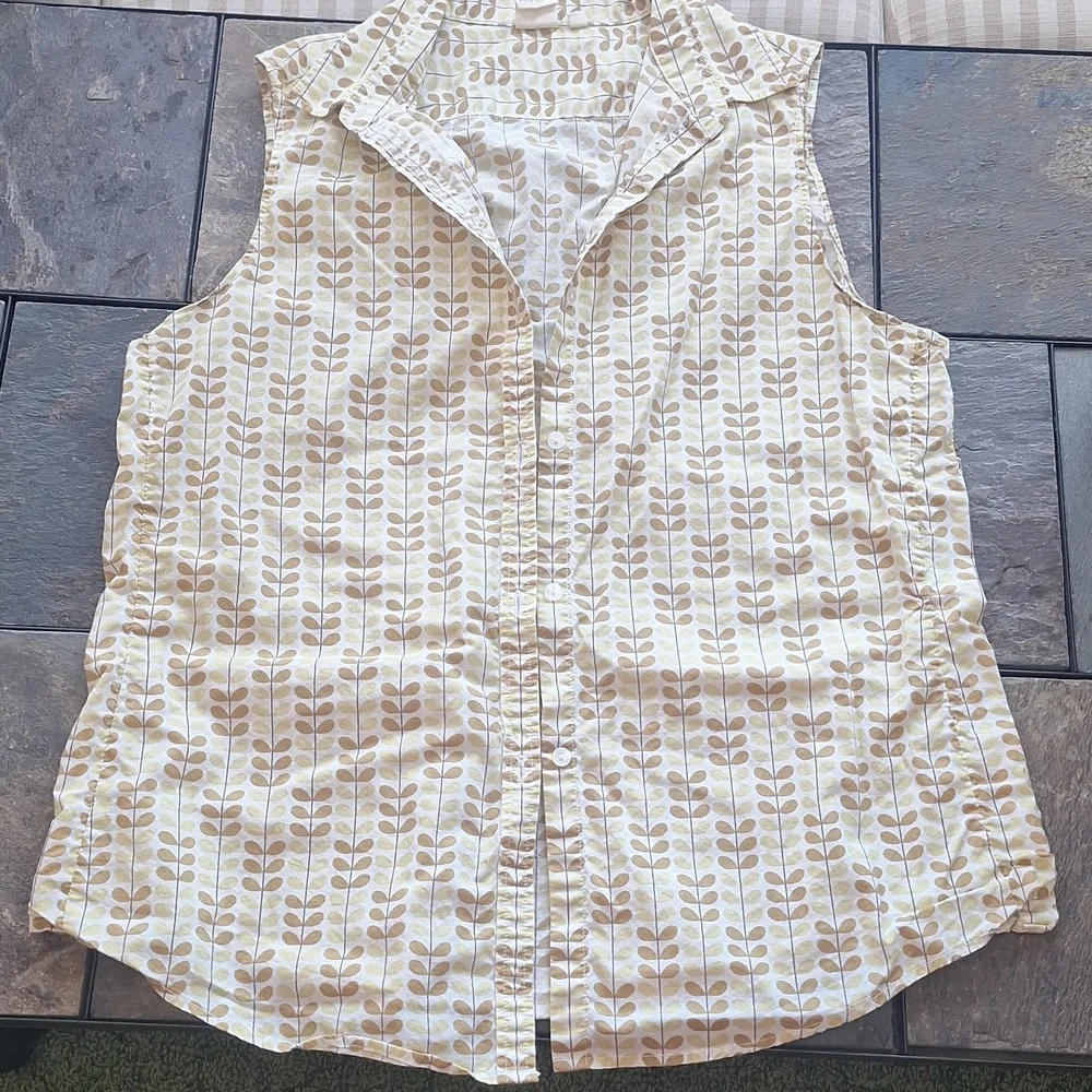 Orla Kiely patterned Tote Bag and shirt - Picture 3 of 5